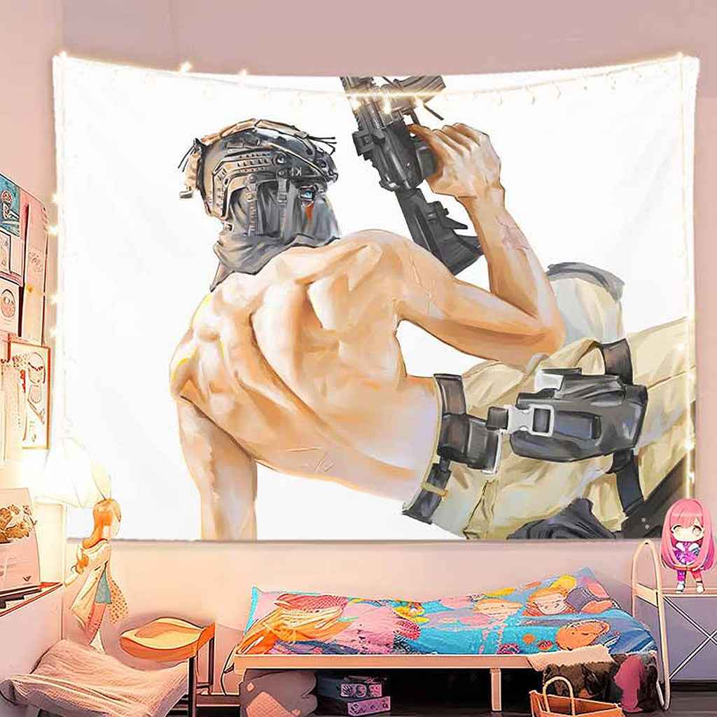 Call of Duty Gaming Tapestry - 198×148cm COD Wall Hanging for Bedroom & Gaming Room Decor