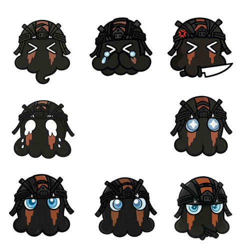 Cute Konig Keychain Set - Call of Duty Character Acrylic Keychains