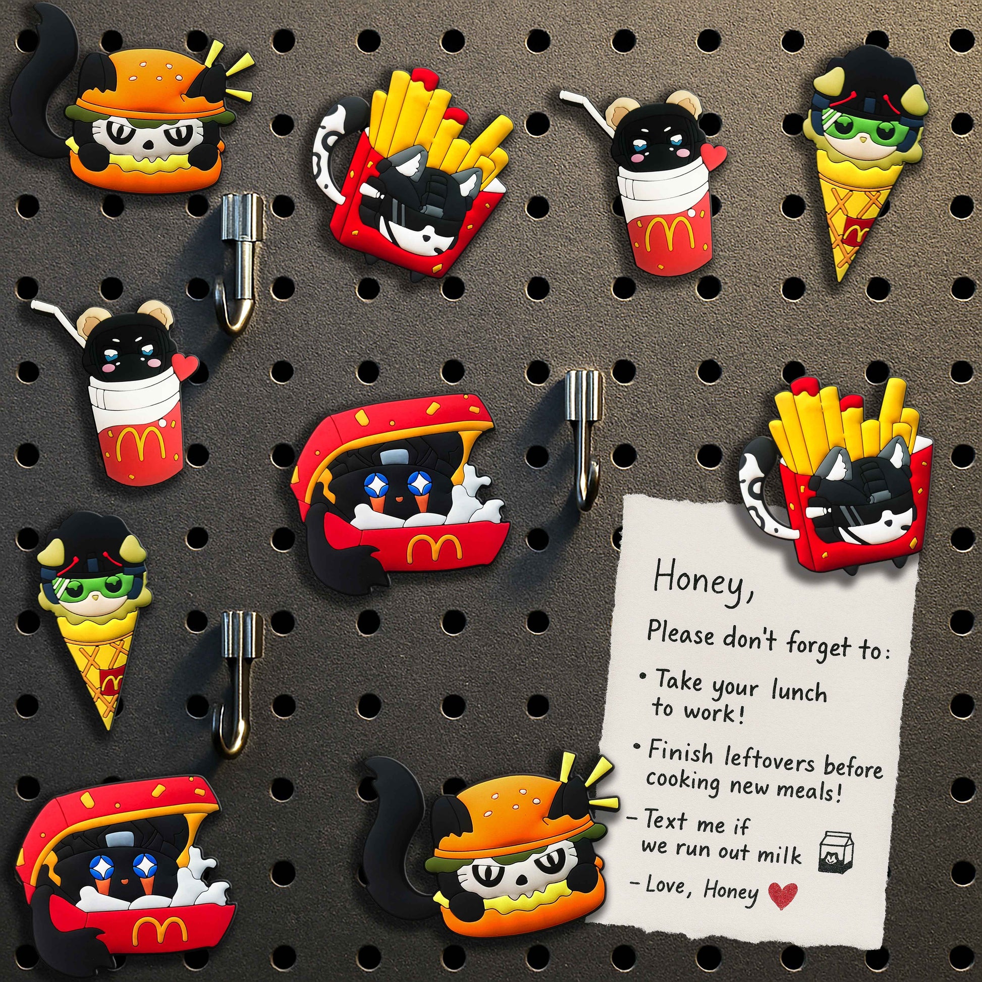 Cute Soldier Fridge Magnets Inspired by Call of Duty Featuring Fun Food Designs for Kitchen Decor & Notes with Magnets Unique Food Themed Set for Home Decoration