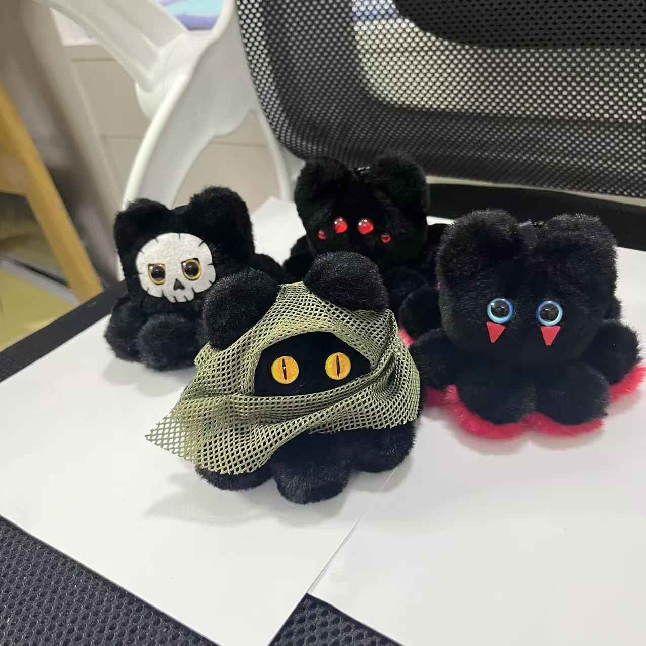 Cute Call of Duty Plush Keychains - COD Character Mini Plush Toys for Gamers & Fans